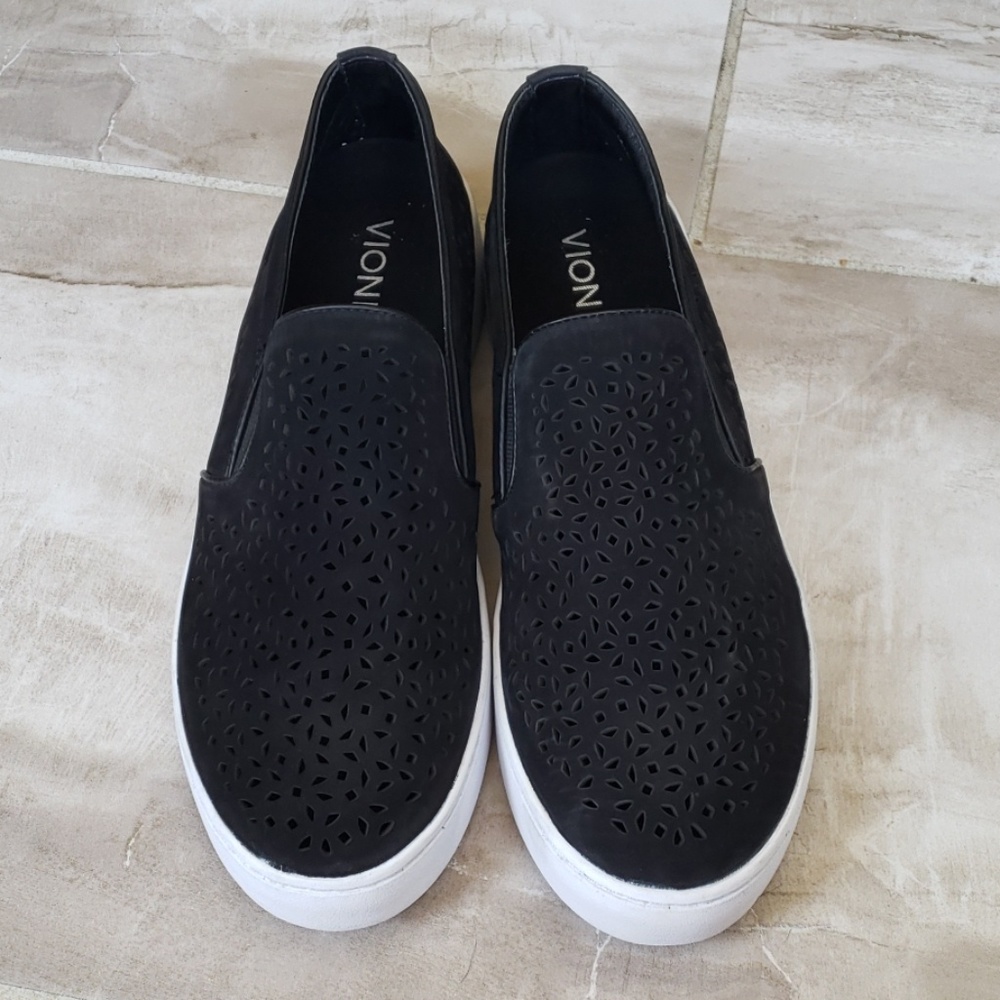 Vionic Black Suede Loafers - Picture 4 of 6